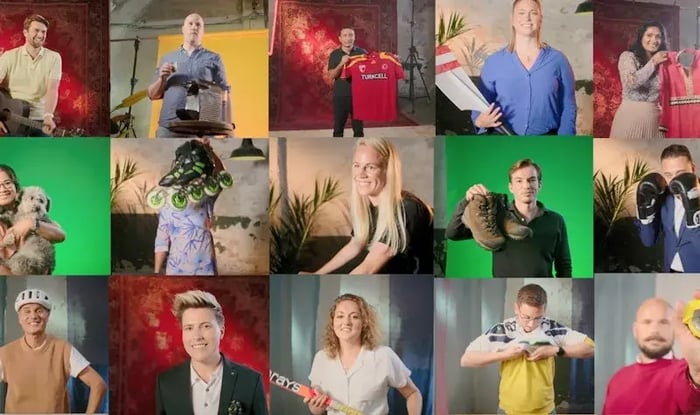 Foto's van meerdere collega’s