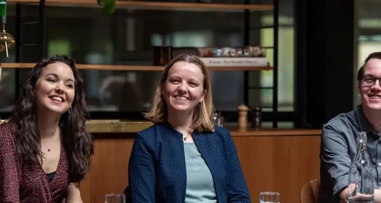 Junior starters smiling