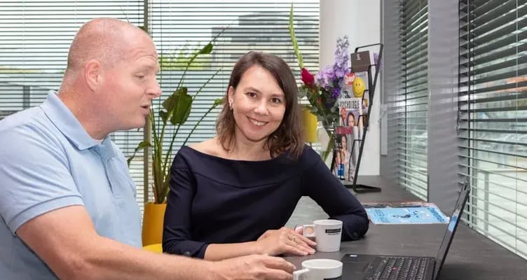 Collega's in overleg