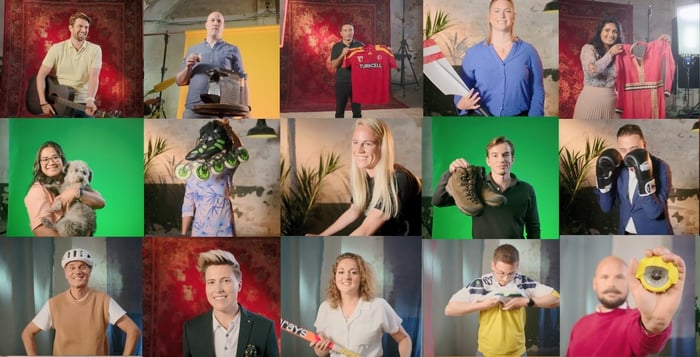 15 collega's van conclusion in een collage