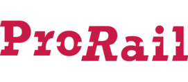 Logo van ProRail.
