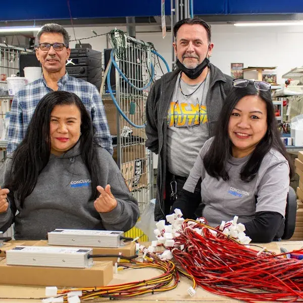 Collega's op de werkvloer