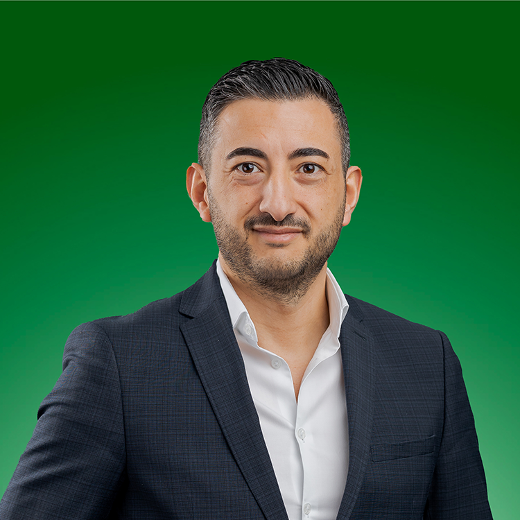 Zakelijke portretfoto van een man