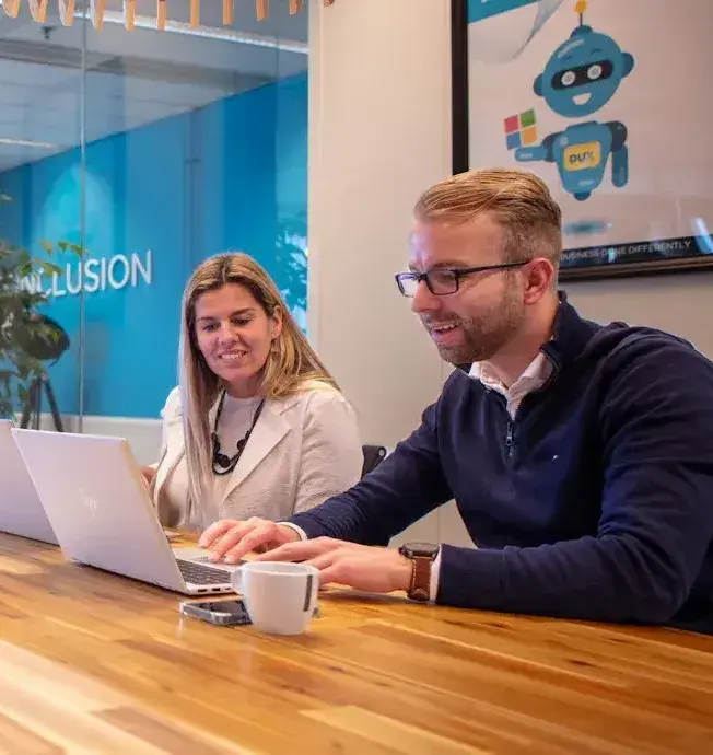 collega's in overleg