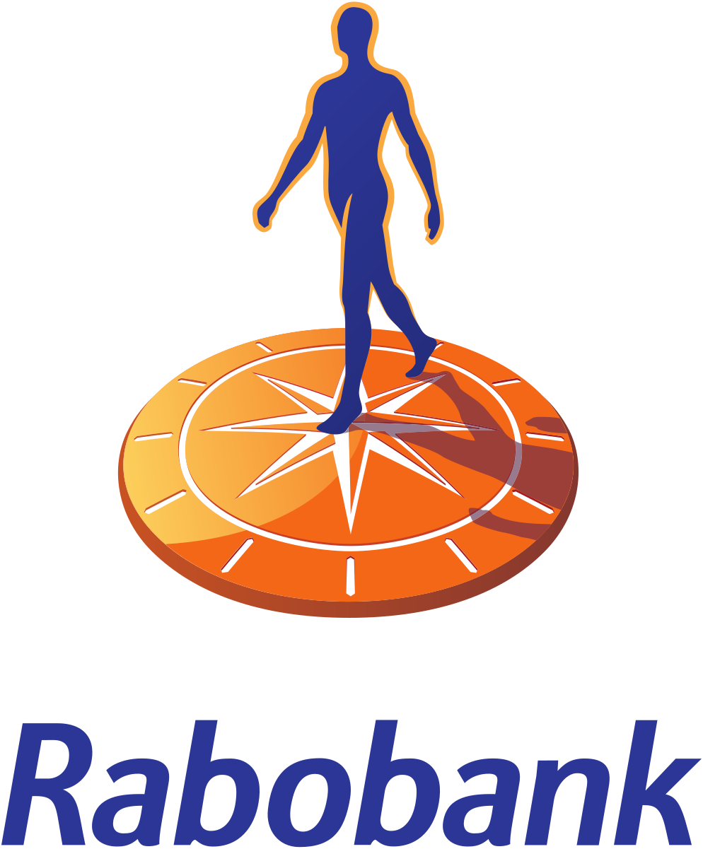 Rabobank logo.