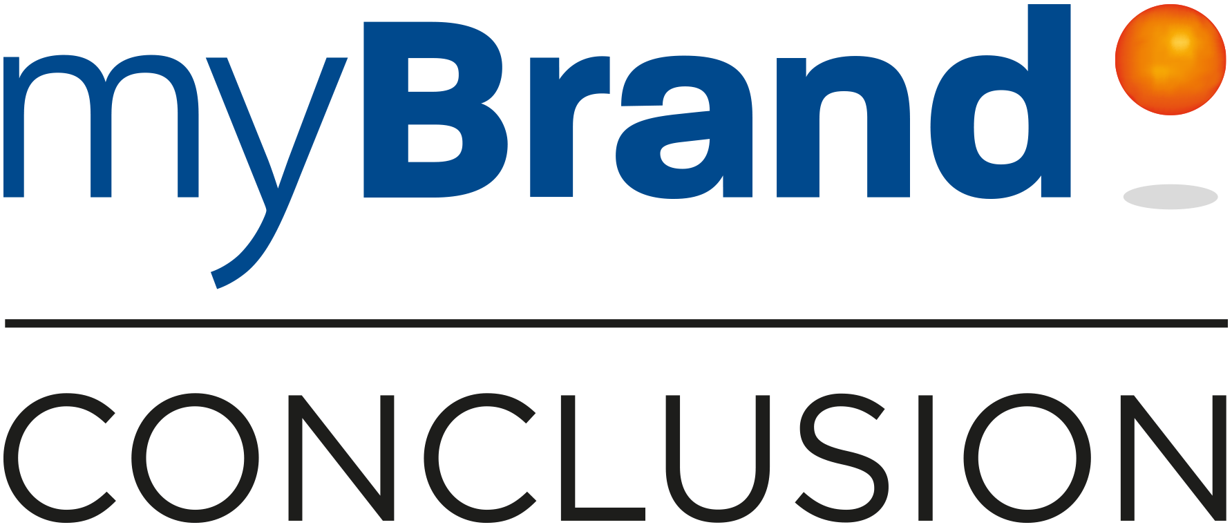 Logo van myBrand Conclusion